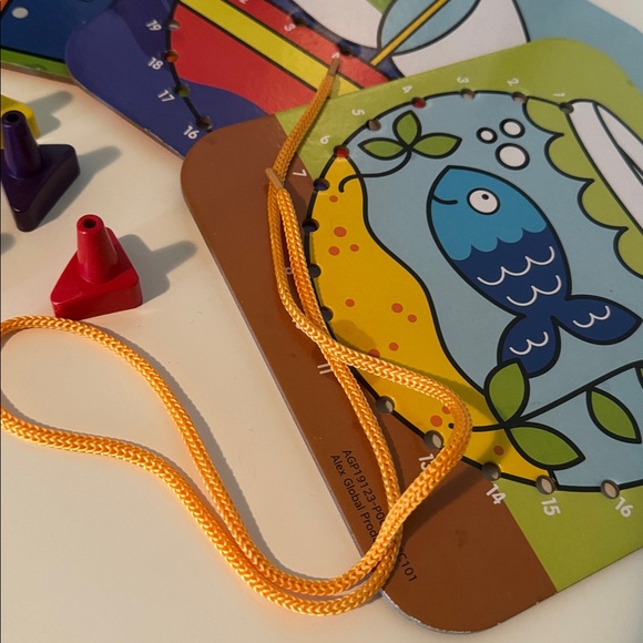 My First Lace, Count & Color Cards - Multicolor - Picture 10 of 11